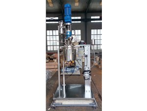 5L電動(dòng)升降翻轉反應釜已完工發(fā)往太遠客戶(hù)處