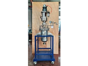 20L反應釜  氣動(dòng)馬達 已完工發(fā)往重慶