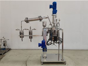 10L不銹鋼電動(dòng)升降蒸餾反應釜已完工發(fā)往惠州