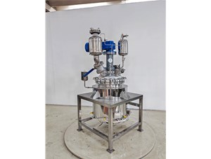 150L 快開(kāi)不銹鋼電加熱反應釜已完工發(fā)往佛山