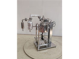 5L高溫不銹鋼升降翻轉熔鹽加熱實(shí)驗釜已完工發(fā)往大連