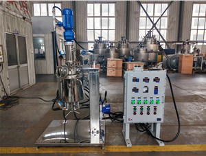 5L不銹鋼襯鈦電動(dòng)升降實(shí)驗室反應釜已完工發(fā)往杭州