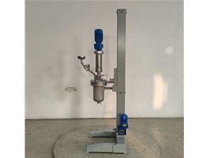 10L高溫不銹鋼電動(dòng)升降反應釜已完工發(fā)往洛陽(yáng)
