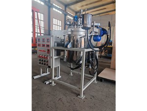 29L高溫高壓不銹鋼電動(dòng)升降反應釜已完工發(fā)往滄州