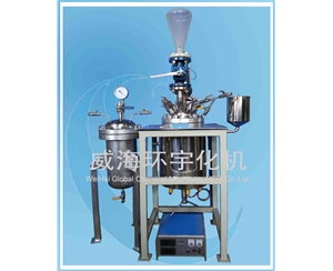 10L 攪拌反應釜配過(guò)濾罐
