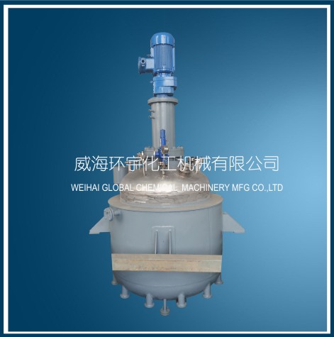 1500L電加熱夾套盤(pán)管反應釜